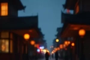 《归途无雨》雨后的乡间小路与自行车