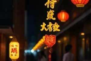《青瓦巷口》老巷口青瓦屋檐与雾气